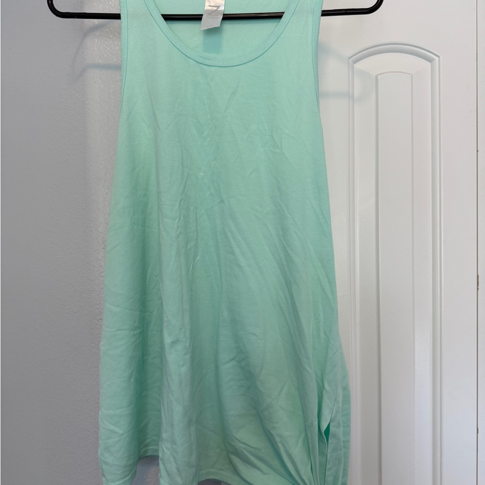 Chic Mint Sleeveless Tank Top